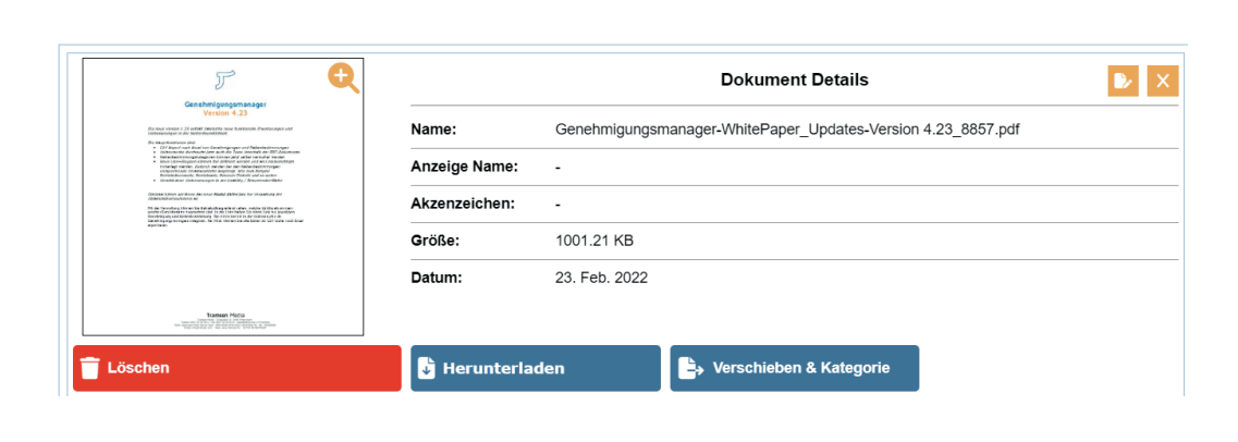 Darstellung Datei Vorschau