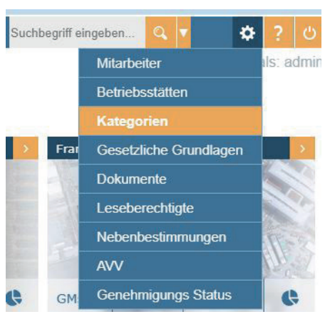 Übersicht Einstellungen